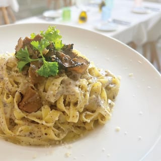 Vegan Fettuccine Black Truffle