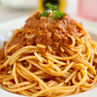 2 Vegan Spaghetti Bolognese